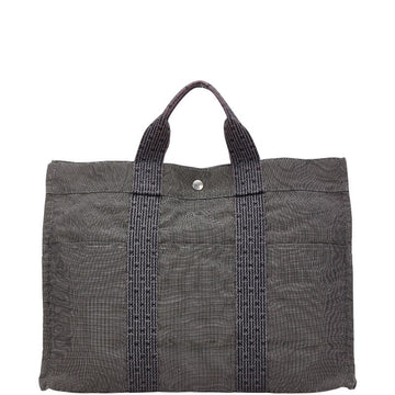 Hermes Canvas Herline Tote Bag