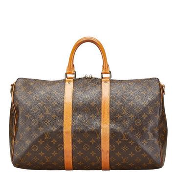 Louis Vuitton Monogram Keepall Bandouliere 2way Bag M41418