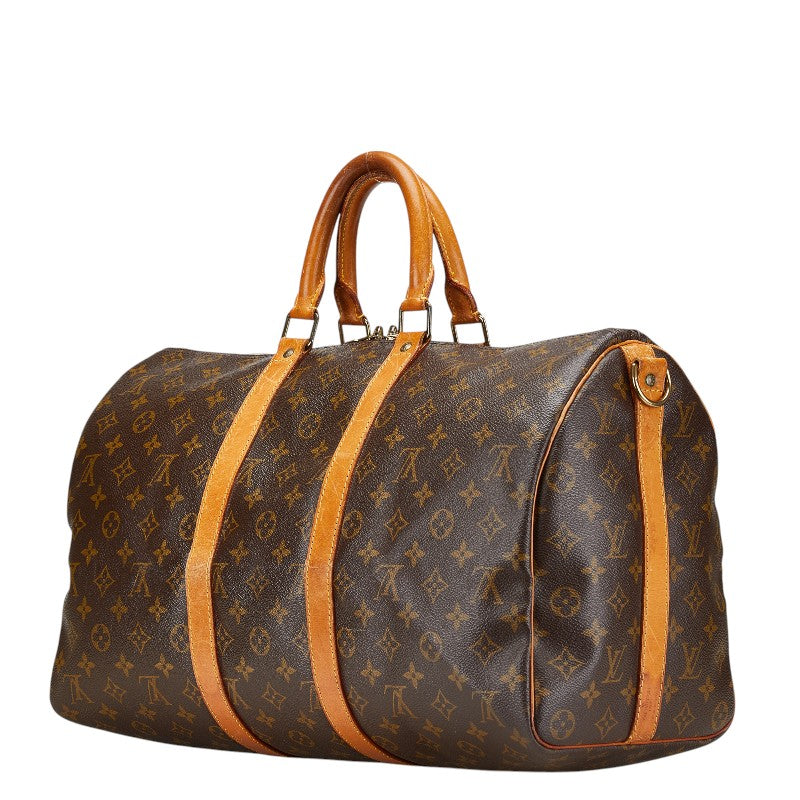 Louis Vuitton Monogram Keepall Bandouliere 2way Bag M41418