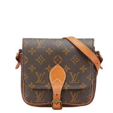 Louis Vuitton Monogram Mini Cartouchiere Shoulder Bag M51254