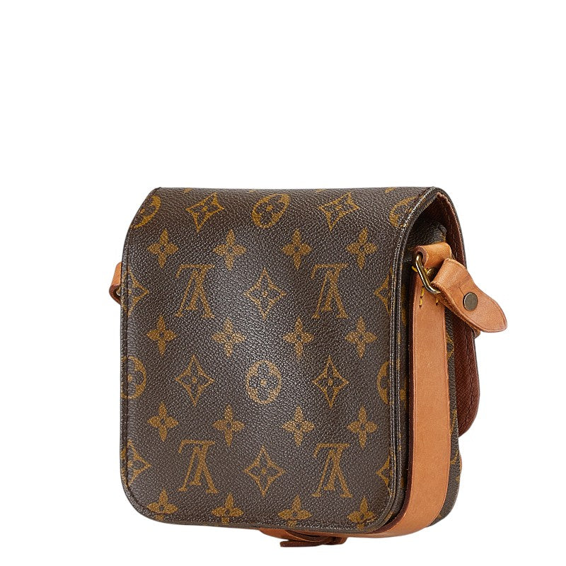 Louis Vuitton Monogram Mini Cartouchiere Shoulder Bag M51254