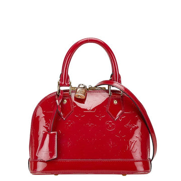 Louis Vuitton Monogram Vernis Alma BB 2way Bag M90174