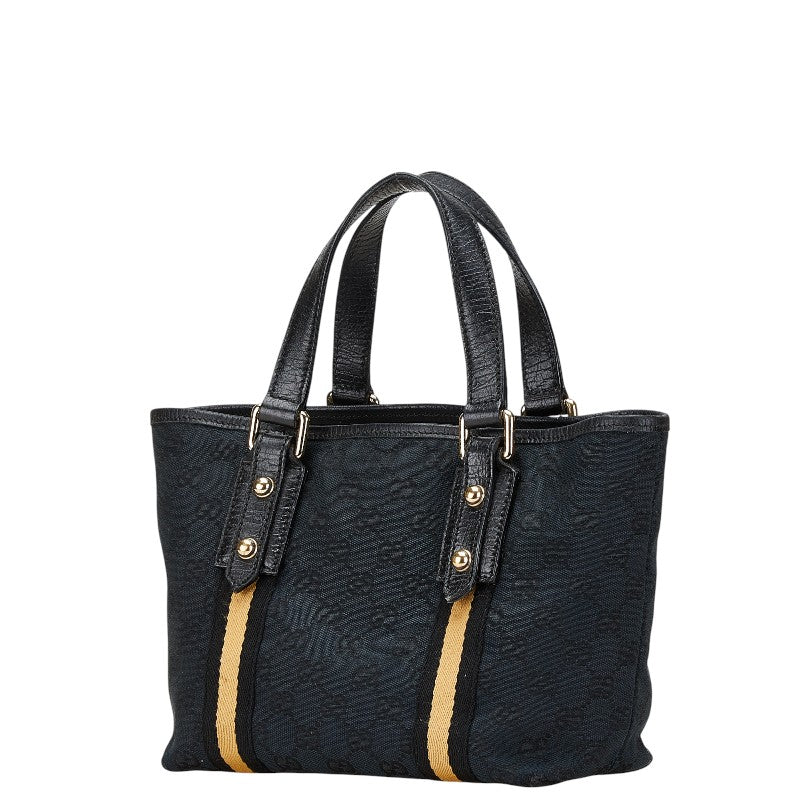 Gucci CS Canvas Sherry Line Handbag 139261