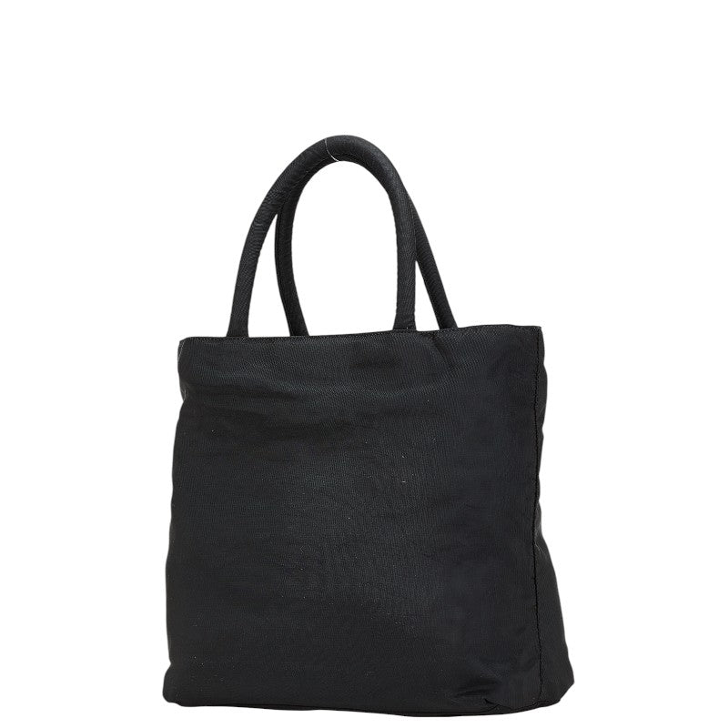 Prada Nylon Triangle Logo Plate Handbag