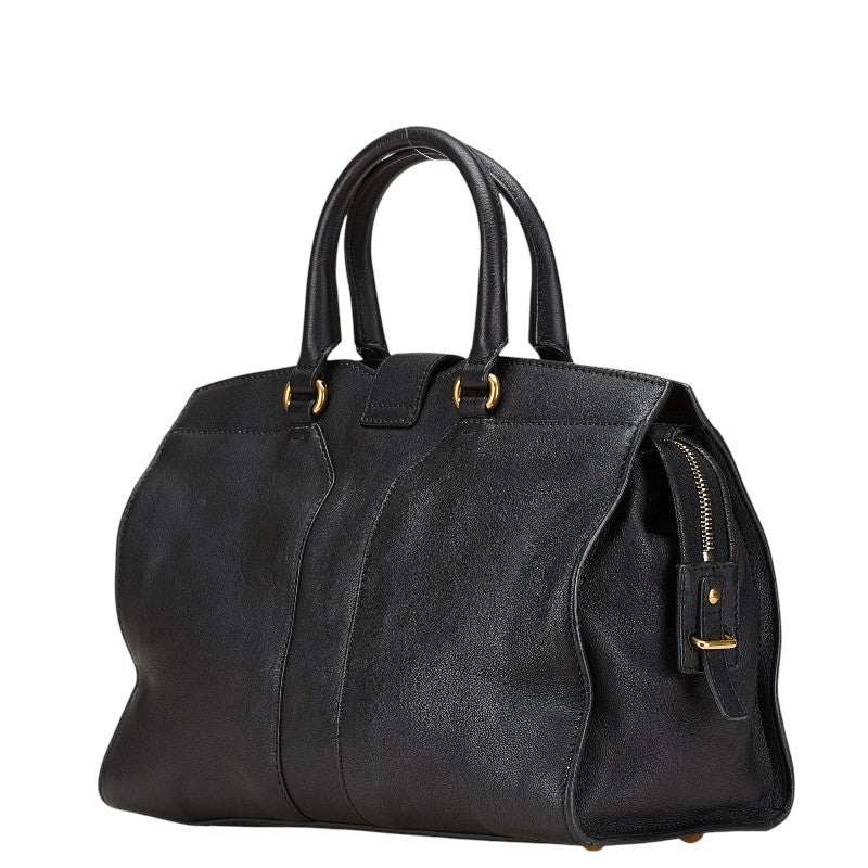 Saint Laurent Leather Cabas Chyc Mini Handbag