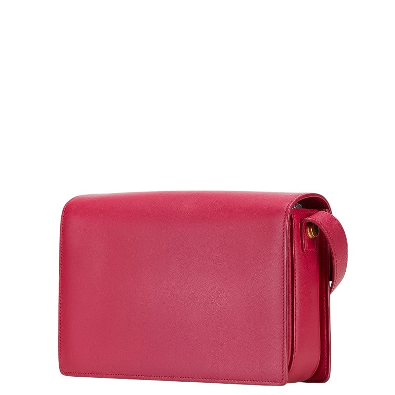Saint Laurent Leather Classic Loulou Shoulder Bag