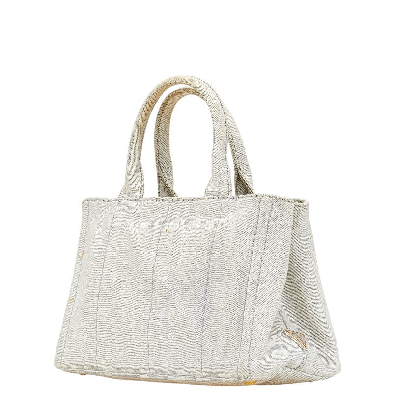 Prada Canvas Canapa Handbag