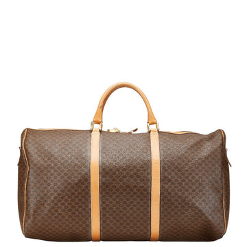 Celine Macadam PVC Leather Boston Bag