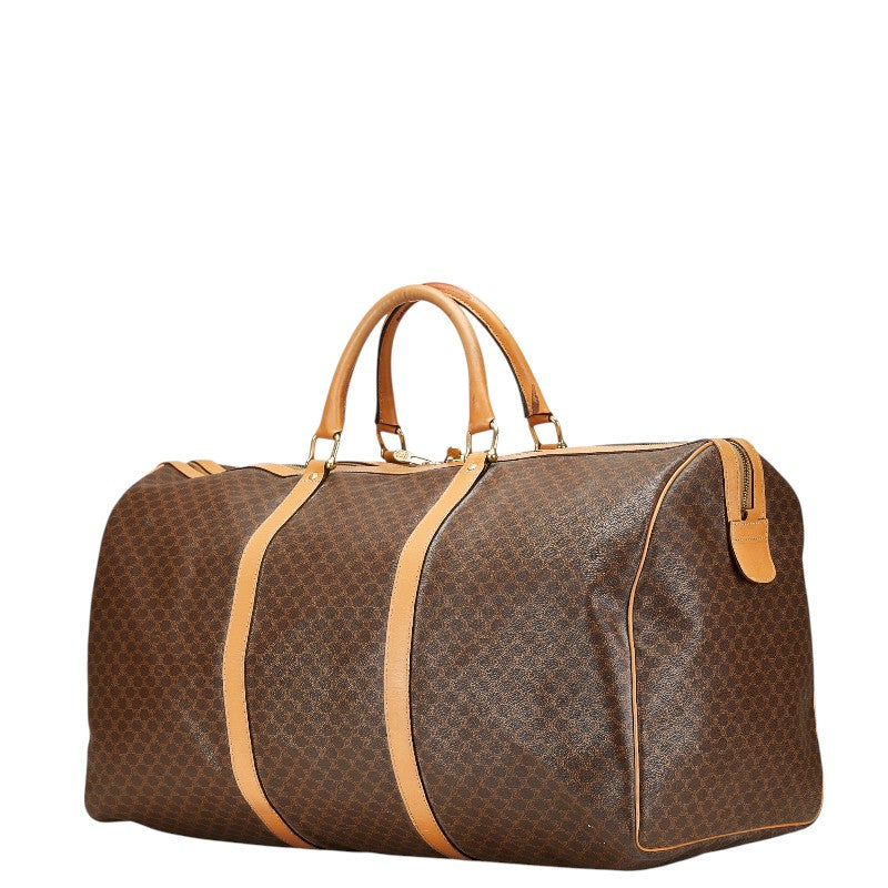 Celine Macadam PVC Leather Boston Bag