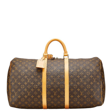 Louis Vuitton Monogram Keepall 55 Travel Bag M41424
