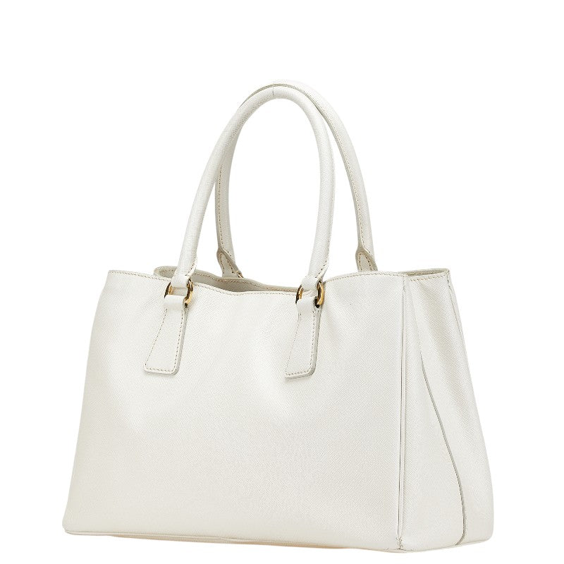 Prada Leather Triangle Logo Plate Handbag BN1874