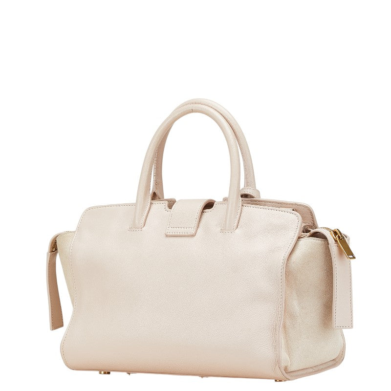 Saint Laurent Leather Suede Downtown Cabas 2way Bag 436834