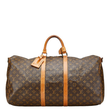 Louis Vuitton Monogram Keepall Bandouliere Boston Bag M41414