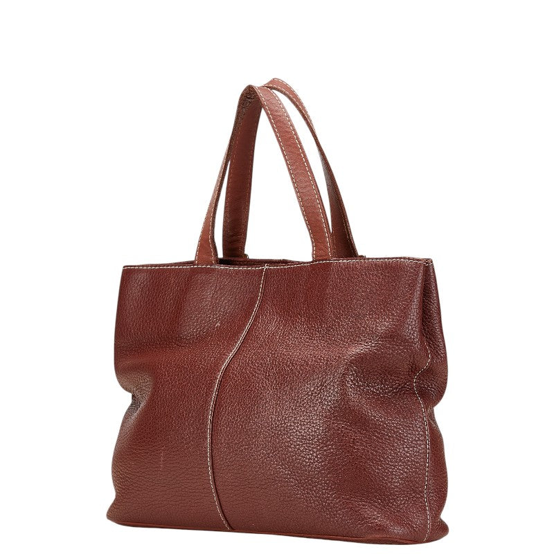 Burberry Nova Check Shadow Horse Leather Handbag