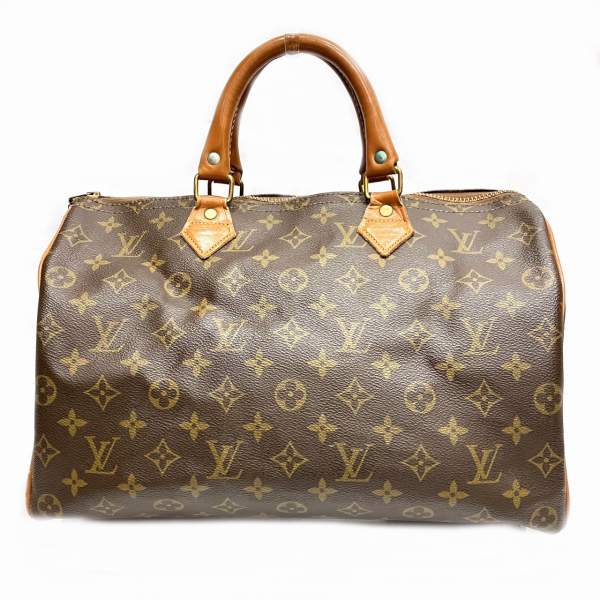Louis Vuitton Monogram Speedy 35 USA Model Handbag