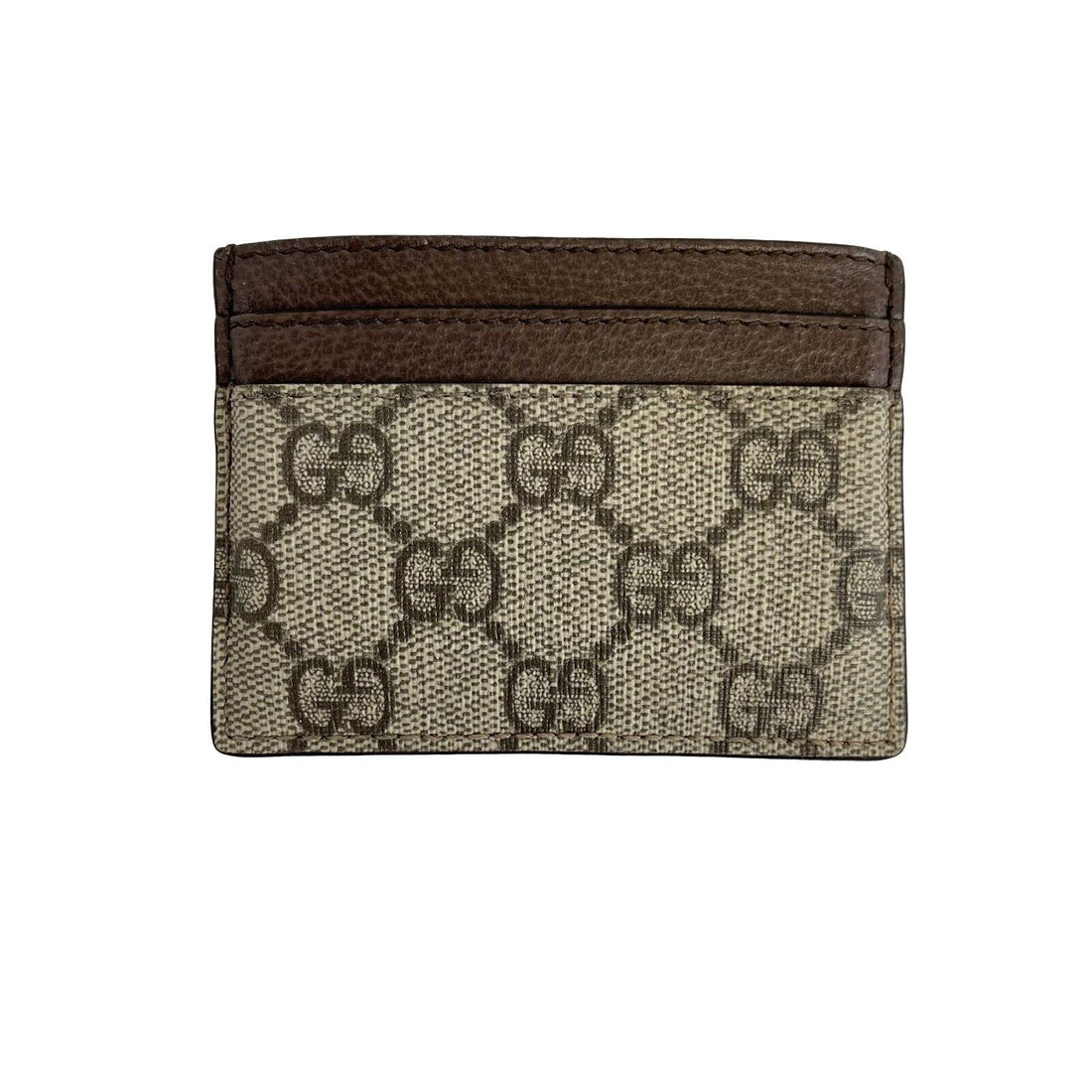 GUCCI - Ophidia VS Brown Card Case - Full Kit