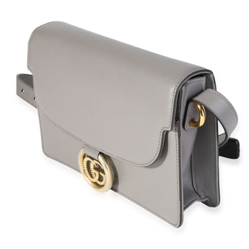 Gucci Gray Leather VS Ring Shoulder Bag