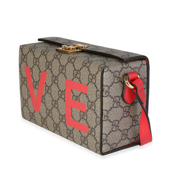 Gucci VS Supreme Valentine's Day Mini Box Bag