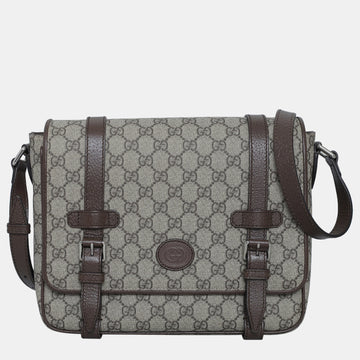 Brown GG Supreme Messenger Bag