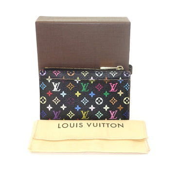 Louis Vuitto Multicolour Coin Purse with Key Ring