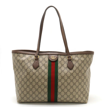Gucci Ophidia CS Medium Tote Bag PVC Leather