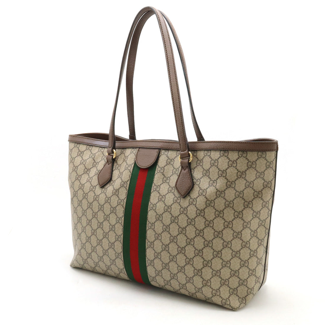 Gucci Ophidia CS Medium Tote Bag PVC Leather