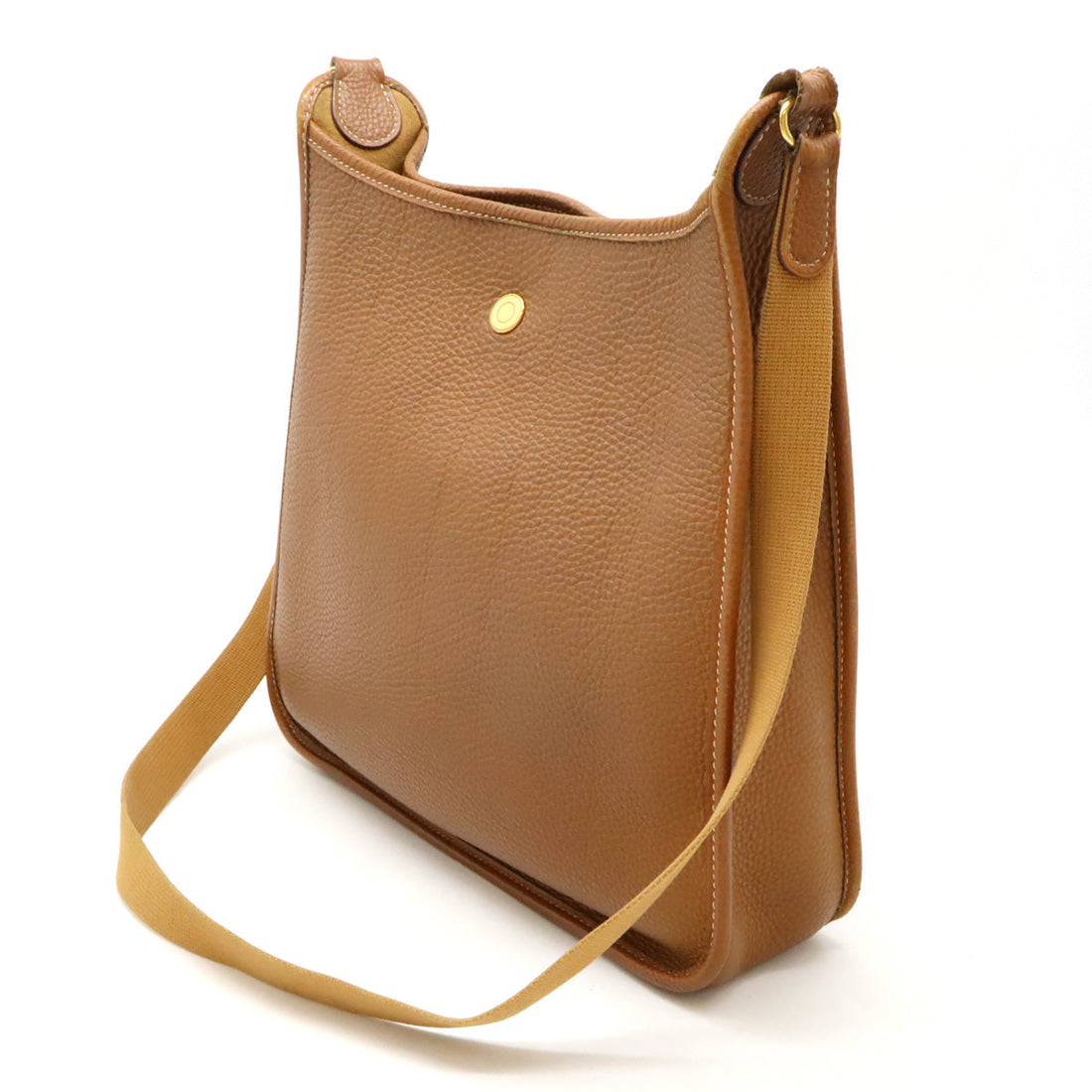 Hermes Vespa PM Togo Leather Shoulder Bag Brown