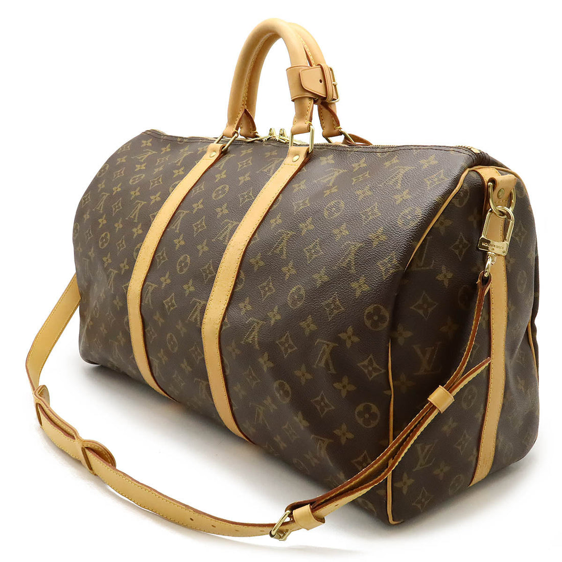 Louis Vuitton Monogram Keepall Bandouliere 50 Bag