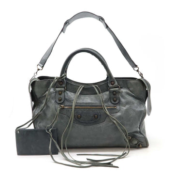 Balenciaga The City Leather Handbag 2WAY