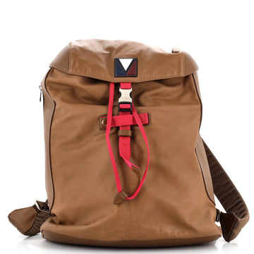 Pulse Backpack Leather and Nylon