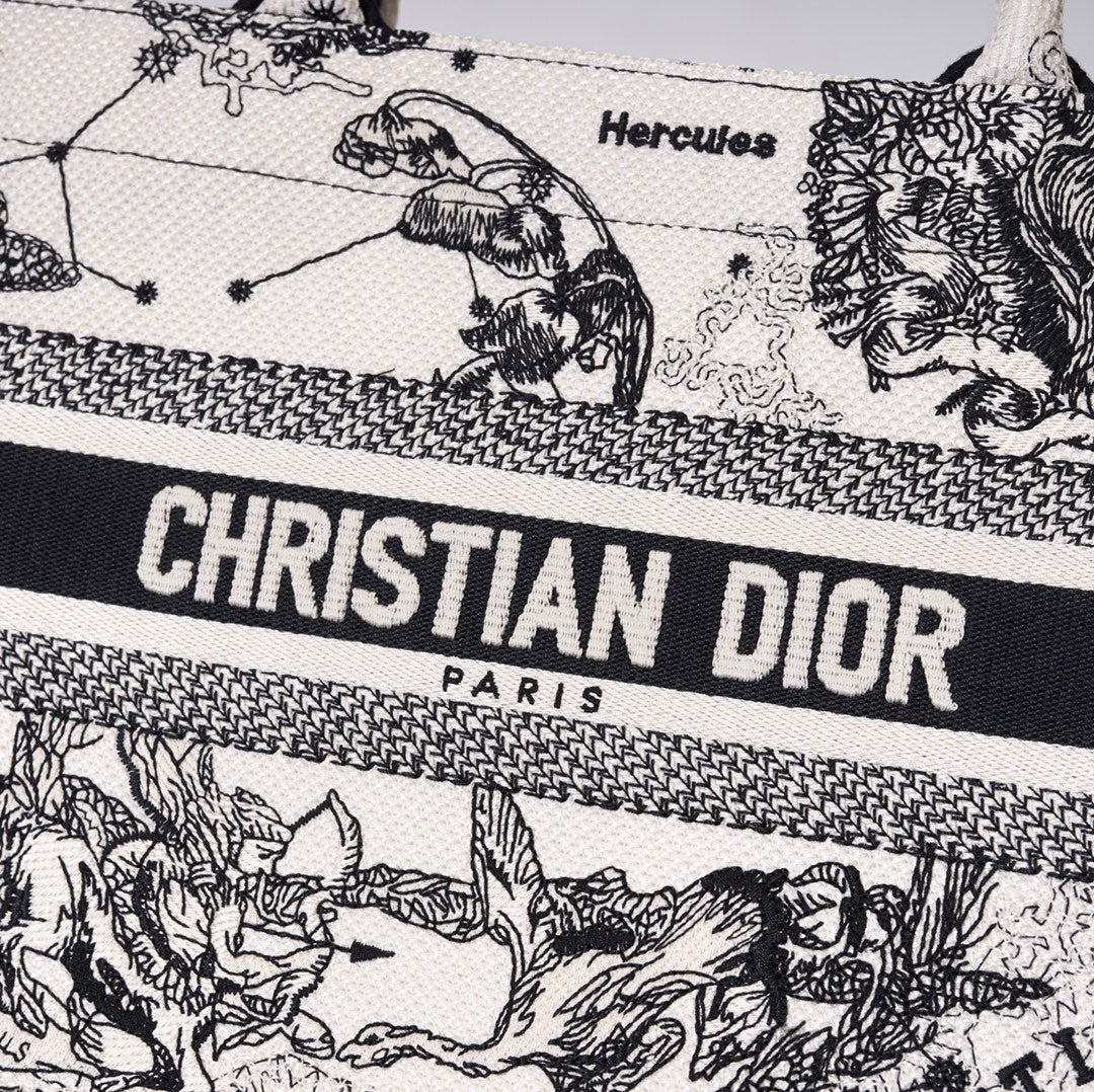DIR1286 Book Tote CHRISTIAN D10R MINI 26.5 black