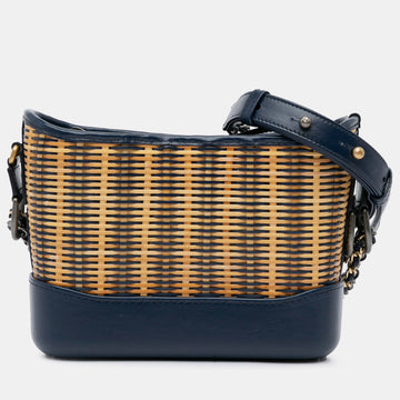 Small Rattan Gabrielle Crossbody