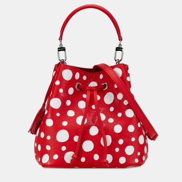 x Yayoi Kusama Red/White Leather BB NeoNoe Hobos