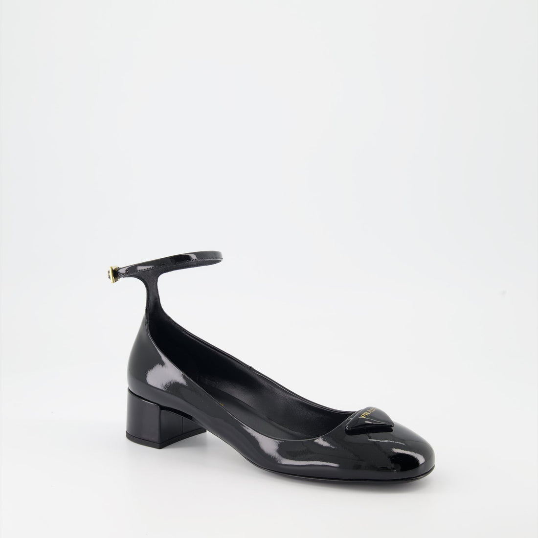 Escarpins en cuir verni