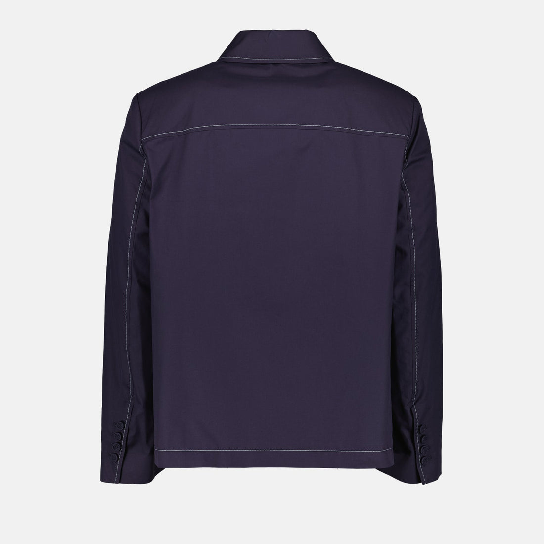 Veste à surpiqûres