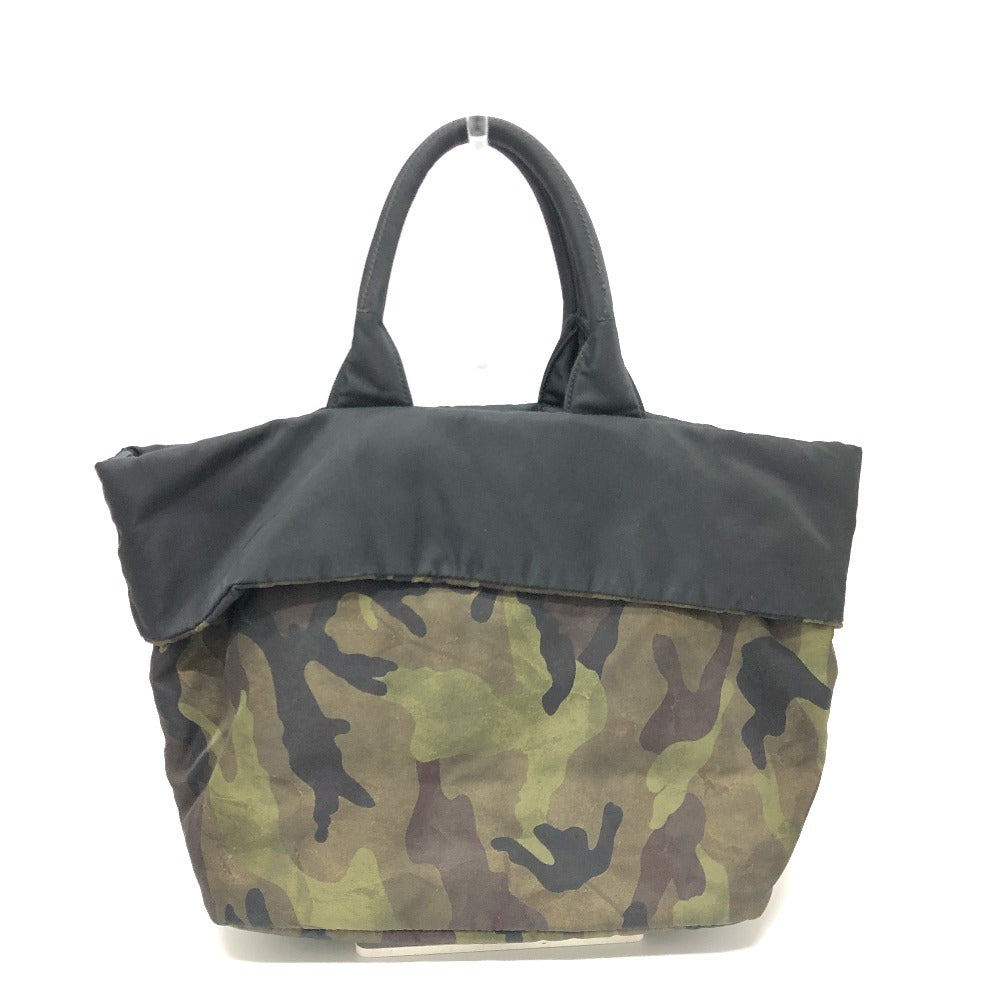 PRADA Handbag  B1959V Nylon green camouflage