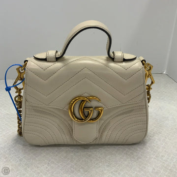 Crossbody Luxury Designer By Gucci, Size: Small