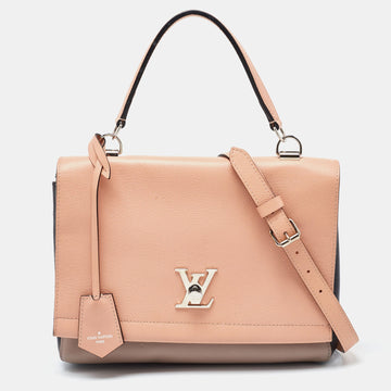 Multicolor Leather Lockme II Bag