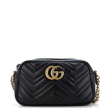 VS Marmont Shoulder Bag Matelasse Leather Small