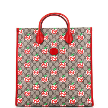Interlocking G Tote Printed VS Coated Canvas Vertical