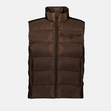 Doudoune sans manches en nylon
