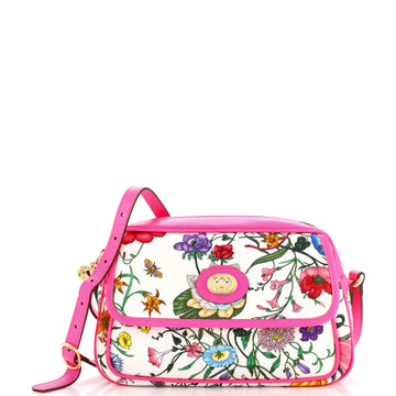 Shoulder Bag Flora Canvas Small