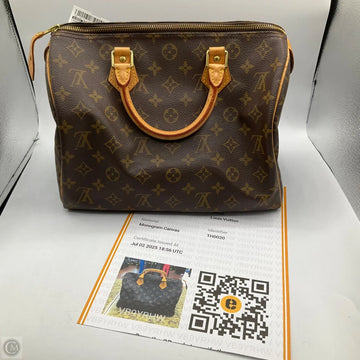 Handbag Luxury Designer By Louis Vuitton, Size: Medium