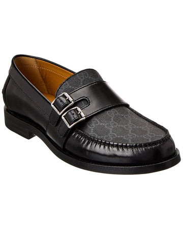 Gucci VS Buckle VS Supreme Canvas & Leather Loafer