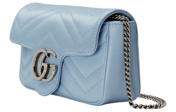 Gucci VS Marmont Super Mini Bag 'Pastel Blue' 476433-DTDCP-4928