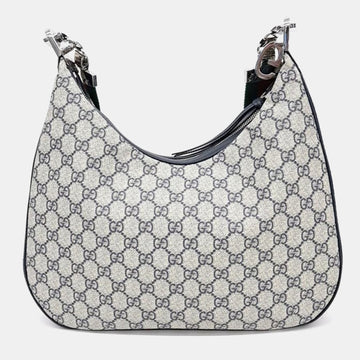 GG Supreme Large Attache Shoulder Bag