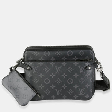 Reverse Monogram Canvas Trio Messenger Bag