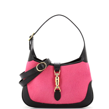 GUCCI Jackie 1961 Hobo Calf Hair with Leather Mini