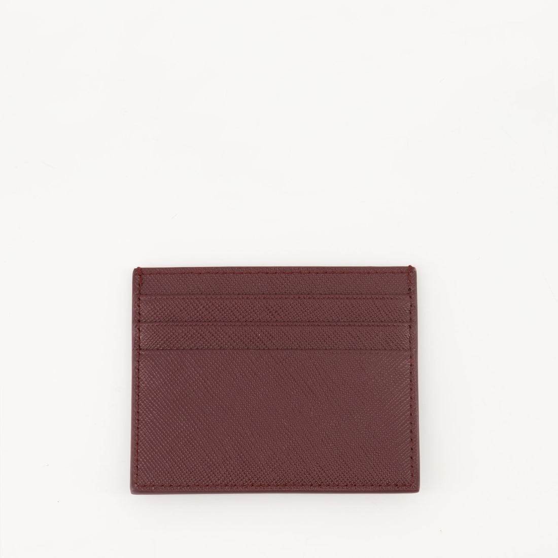 Porte-cartes en cuir Saffiano
