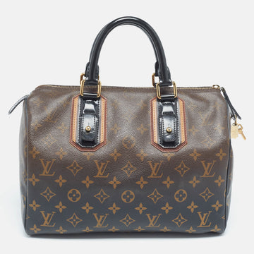 Noir Monogram Limited Edition Mirage Speedy 30 Bag